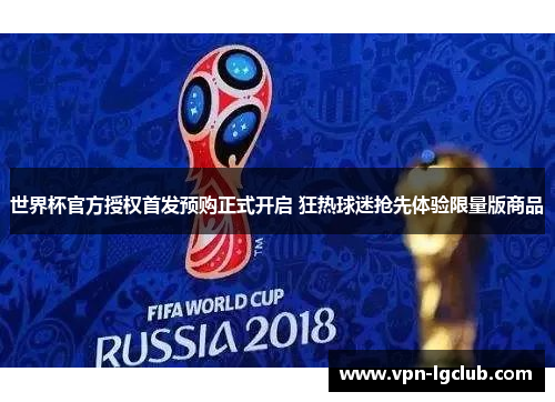 世界杯官方授权首发预购正式开启 狂热球迷抢先体验限量版商品